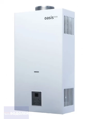 Колонка газовая OASIS Home MW12 электр модуляция 24кВт 12л/м дt 25°C