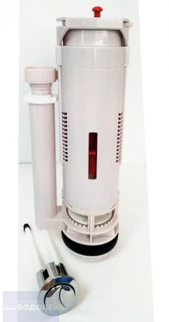 Арматура сливная ROBINET SOUPAPE DUAL 6 б/подвода воды 2 кнопки B218 M-B