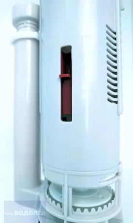 Арматура сливная ROBINET SOUPAPE DUAL 6 б/подвода воды 2 кнопки B218 M-B