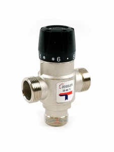 Клапан термосмесительный ZEISSLER ГВС и СО 35-60°С НР3/4" KVS 1,0-1,6 м³/час арт BL3110C03