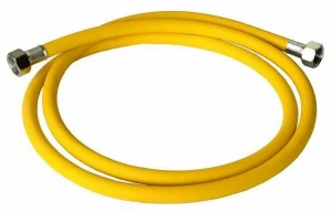 Шланг газовый ПВХ желтый 1,20м d=1/2" г/г TUBOFLEX
