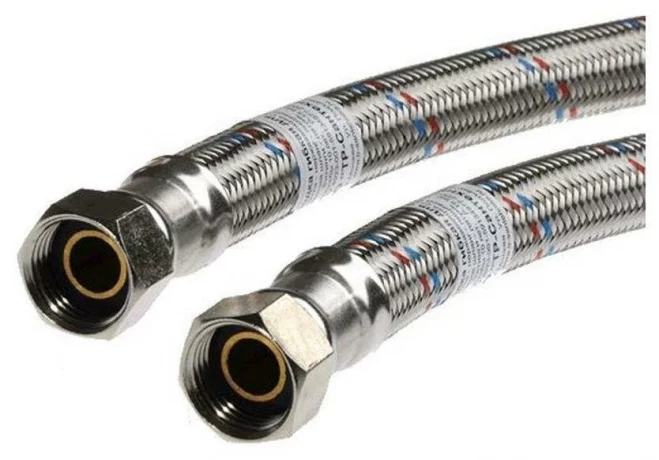 Шланг соед. RISPA Гигант нерж L=50см d20мм 3/4" г/г