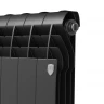 Радиатор бимет BILINER 500 Noir Sable черный *12 секций*