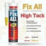 Клей-герметик SOUDAL FIX ALL HIGH TACK 290мл белый арт 119129