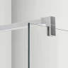Ограждение душевое Azario CHICAGO Walk-in 1200х1950 пр/стекло 8мм, проф/серебро