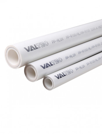 Труба VALTEC PP-ALUX неперф/алюм PN25 d=40 белая VTp.700.AL25.40