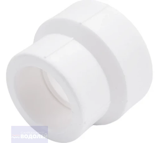 Муфта перех. VALTEC PPR d=50х40 в/в белая VTp.705.0.050040