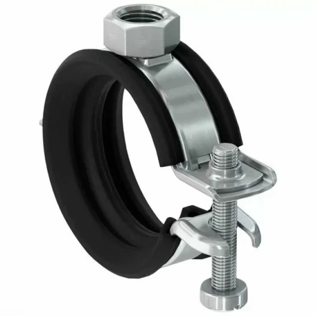 Хомут трубный быстрый монтаж FGRS d3/4" (25-30мм) с гайкой М8, б/крепежа Formfix