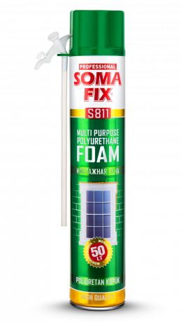 Пена монтажная SOMA FIX S811 750мл
