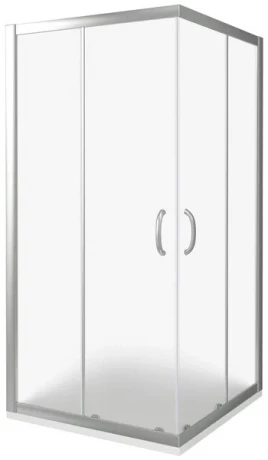 Кабина душ. BAS INFINITY CR-90-C-CH 185х90х90 квадр стекло/прозр 6мм б/поддона