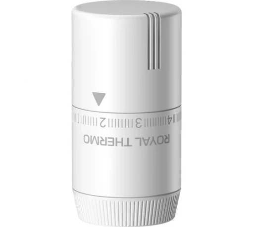 Головка термостатическая ROYAL THERMO Design PRO жидкостная М30х1,5 белая