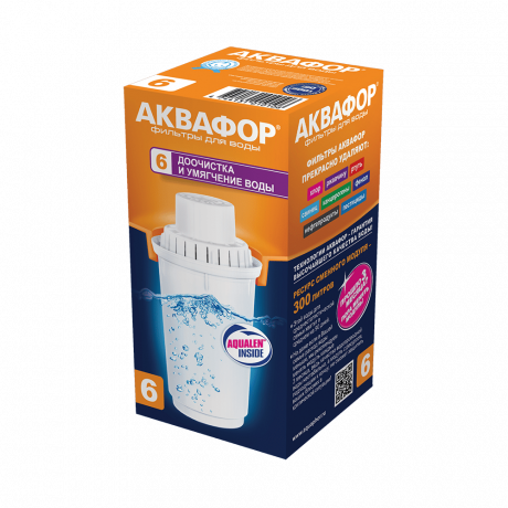 Картридж АКВАФОР для кувшина B100-06 для жесткой воды
