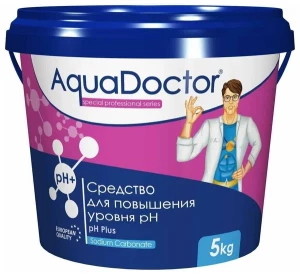 Средство д/бассейна AQUADOCTOR PH-plus д/повышения уровня РН *5кг*