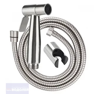 Комплект гигиенический (лейка, шланг, держатель) нерж POTATO MIXXUS BIDET арт SU5-304