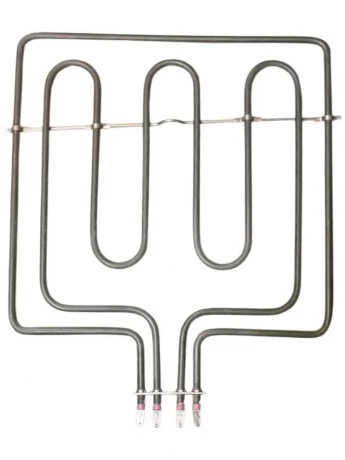 ТЭН д/духовок 2,5кВт (1,5+1,0) Ariston, Bosch, Whirlpool L365x330мм прямой, клеммы под разъем, 230V