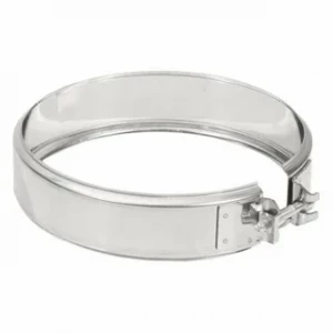Хомут обжимной из нерж/стали d=130 (толщ. 0,5мм) AISI 430