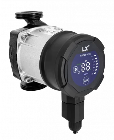Насос цирк. СО/ГВС AquaViva LX GPS25-6-130-(3м³/ч; 6м, 220В, 45ватт) с частотным регулированием