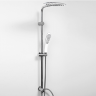 Душевой компл Wasserkraft 93,5х41 1функц лейка,шл,насадка 24,6х19,ABS пл,стойка d25см арт А045