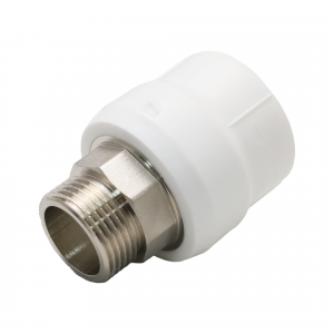 Муфта МРН VALTEC PPR d=40х1" под ключ белая VTp.707.0.04006