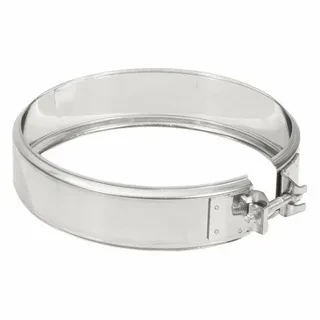 Хомут обжимной из нерж/стали d=160 (толщ. 0,5мм) AISI 430