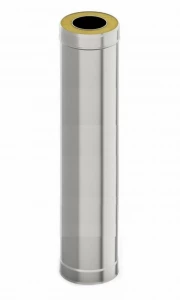 Труба-сендвич из нерж/стали d=120/200 L-1,0м (0,5/0,5) ФМ ТТР AISI 430 ТиС