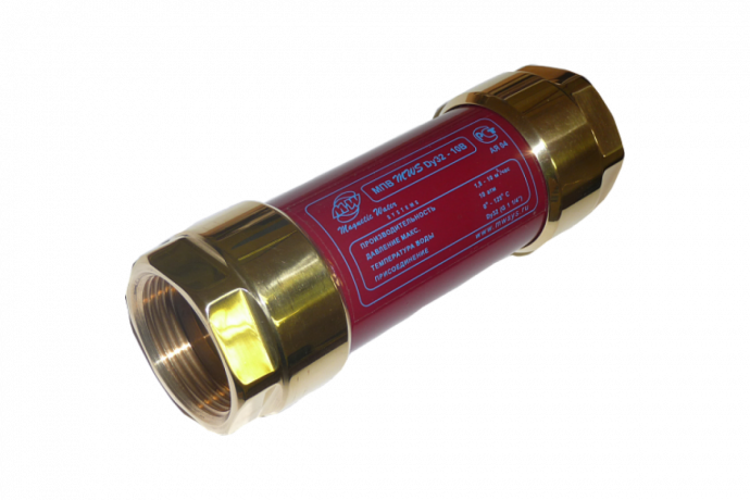 Активатор магнитный МПВ MWS Ду32 d=1и1/4" ВВ 1,8-10,0 м³/час