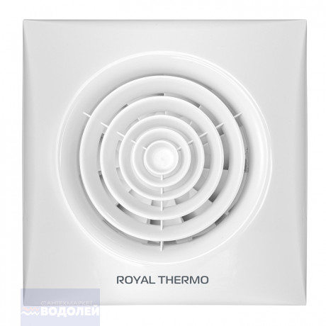 Вентилятор осевой вытяжной ROYAL THERMO Sunrise RAFR 120V с обр/клап на подшипниках качения