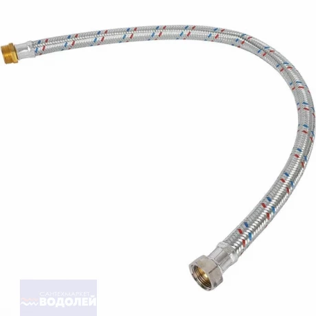 Шланг соед. STOUT нерж L=80см 1" г/ш арт SHF-0127-181515