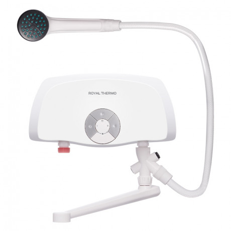 Водонагреватель проточный ROYAL THERMO SmartFix TS 5,5кВт кран+душ (ступ-2,2/3,3/5,5кВт)