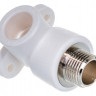 Колено наст. с МРН VALTEC PPR d=20х1/2" белое VTp.755.0.02004