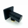 Вентиль угловой d=1/2"x1/2" приборный с отражателем черный ViEiR VER36-С