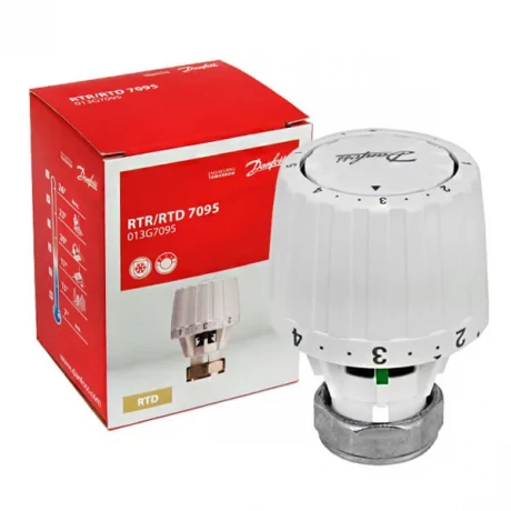 Головка термостатическая DANFOS RTD7095 М30х1,5 газоконденсатная арт 013G7095